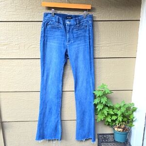 Whbm Stretchy Soft Flare Leg Jeans 8R